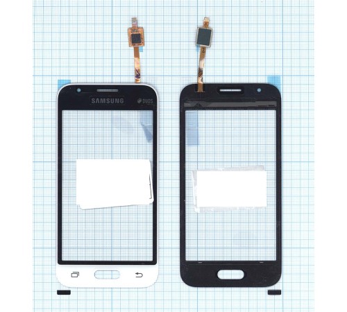 Сенсорное стекло (тачскрин) Samsung Galaxy J1 Mini SM-J105H белое