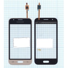 Сенсорное стекло (тачскрин) Samsung Galaxy J1 Mini SM-J105H золотистое
