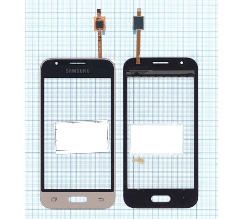 Сенсорное стекло (тачскрин) Samsung Galaxy J1 Mini SM-J105H золотистое