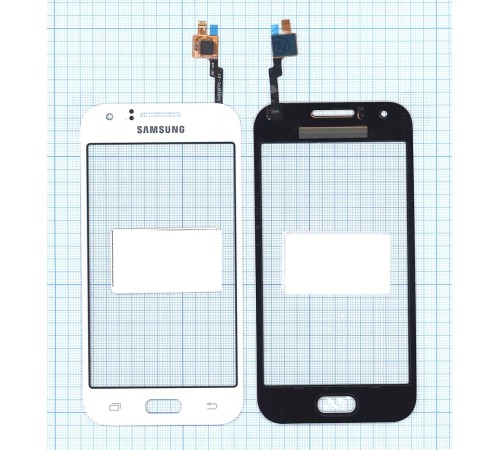 Сенсорное стекло (тачскрин) Samsung Galaxy J1 Ace SM-J110H белое