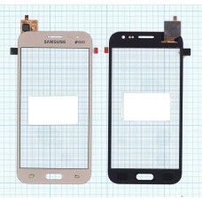 Сенсорное стекло (тачскрин) Samsung Galaxy J2 SM-J200 золотое