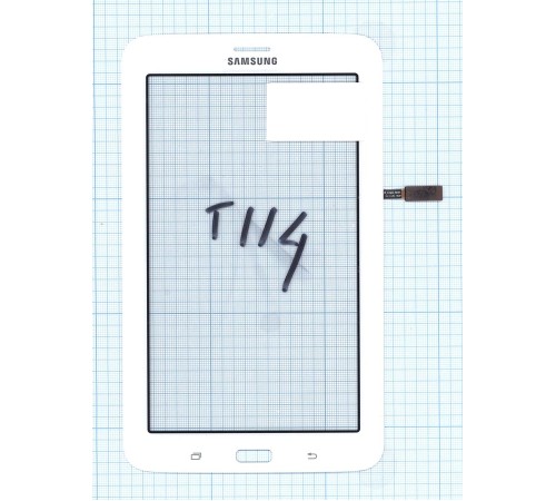 Сенсорное стекло (тачскрин) Samsung Galaxy Tab 3 Lite 7.0 SM-T114 белое