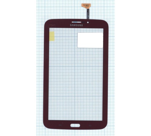 Сенсорное стекло (тачскрин) Samsung Galaxy Tab 3 7.0 SM-T211 красное