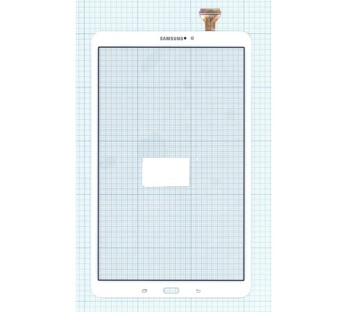 Сенсорное стекло (тачскрин) Samsung Galaxy Tab A 10.1 SM-T580/T585/T587 белое