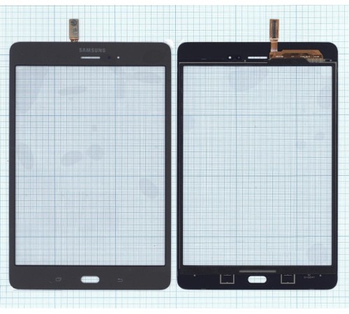 Сенсорное стекло (тачскрин) Samsung Galaxy Tab A 8.0 SM-T351 SM-T355 серый