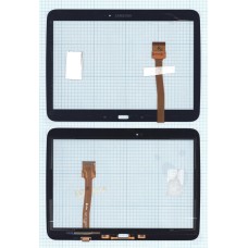 Сенсорное стекло (тачскрин) Samsung Galaxy Tab 3 10.1 P5200 P5210 темно-синее