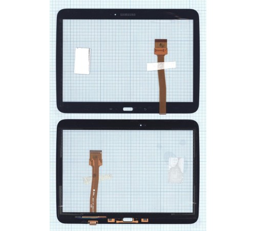 Сенсорное стекло (тачскрин) Samsung Galaxy Tab 3 10.1 P5200 P5210 темно-синее