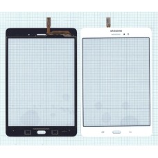 Сенсорное стекло (тачскрин) Samsung Galaxy Tab A 8.0 SM-T351 SM-T355 белое [T0020]