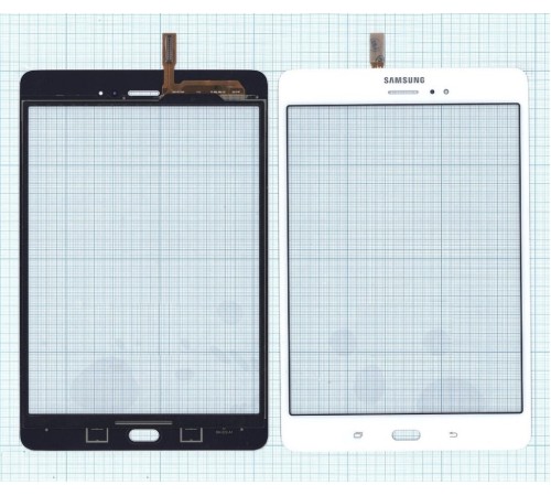 Сенсорное стекло (тачскрин) Samsung Galaxy Tab A 8.0 SM-T351 SM-T355 белое