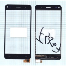 Сенсорное стекло (тачскрин) Fly FS507 Cirrus 4 черный