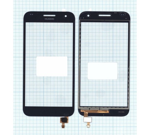 Сенсорное стекло (тачскрин) Huawei Ascend G7 черный