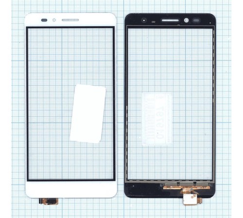 Сенсорное стекло (тачскрин) Huawei GR5 белое