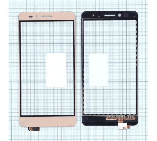 Сенсорное стекло (тачскрин) Huawei GR5 золотой