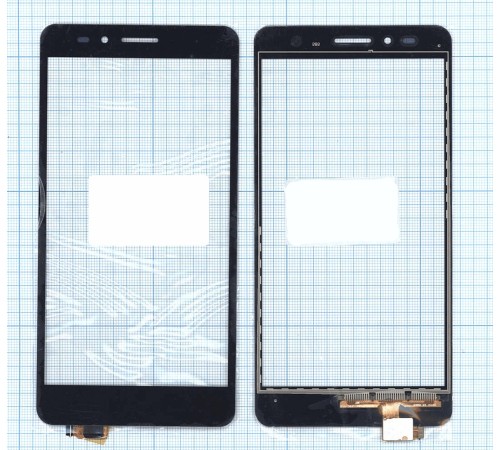Сенсорное стекло (тачскрин) Huawei GR5 черный