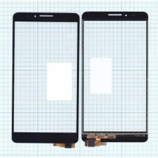 Сенсорное стекло (тачскрин) Huawei Ascend Mate 7 черный