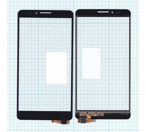 Сенсорное стекло (тачскрин) Huawei Ascend Mate 7 черный