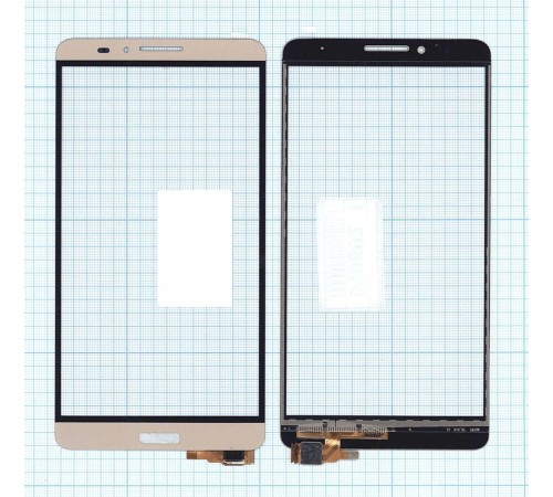 Сенсорное стекло (тачскрин) Huawei Ascend Mate 7 золотой