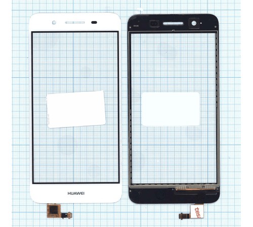 Сенсорное стекло (тачскрин) Huawei GR3 белый