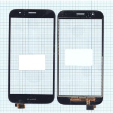 Сенсорное стекло (тачскрин) Huawei G7 Plus черный