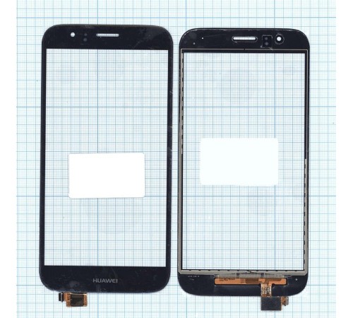 Сенсорное стекло (тачскрин) Huawei G7 Plus черный