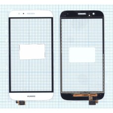 Сенсорное стекло (тачскрин) Huawei G7 Plus белый