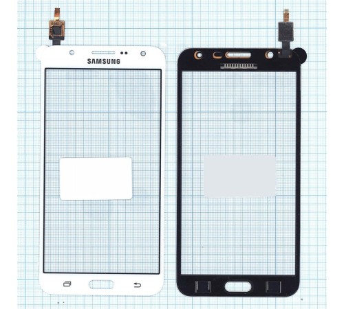 Сенсорное стекло (тачскрин) Samsung Galaxy J7 SM-J700F белое