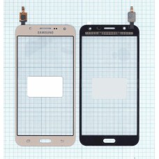 Сенсорное стекло (тачскрин) Samsung Galaxy J7 (2016) SM-J710F золотистое
