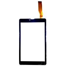 Сенсорное стекло (тачскрин) для Digma Optima 8007S; Irbis TZ881 (HSCTP-826-8-V0) черное [T0152]