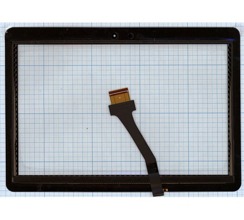 Сенсорное стекло (тачскрин) Samsung Galaxy Tab 2 10.1" P5100 P5110 черное