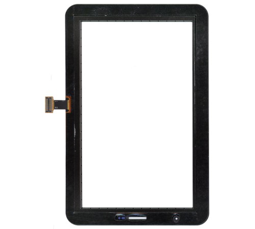 Сенсорное стекло (тачскрин) Samsung Galaxy Tab 2 7" P3100 черное с отверстием под динамик