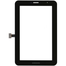 Сенсорное стекло (тачскрин) Samsung Galaxy Tab 2 7" P3100 черное с отверстием под динамик