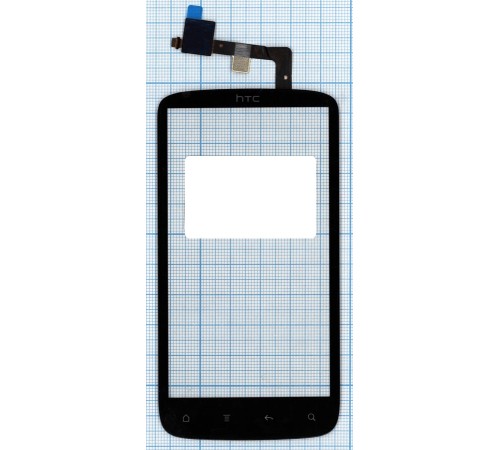 Сенсорное стекло (тачскрин) HTC Sensation 4G G14 черный