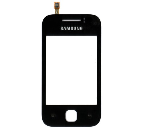 Сенсорное стекло (тачскрин) Samsung Galaxy Y GT-S5360 черное