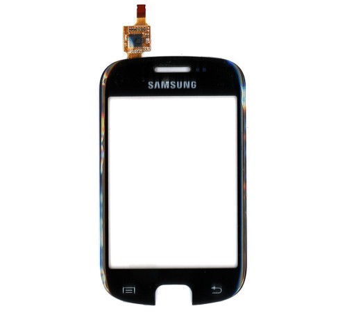 Сенсорное стекло (тачскрин) Samsung Galaxy Fit S5670 черное