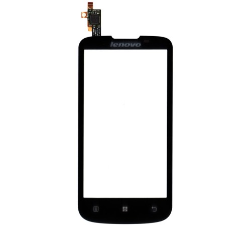 Сенсорное стекло (тачскрин) Lenovo A800 черное