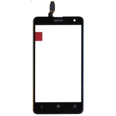Сенсорное стекло (тачскрин) Nokia Lumia 625 черное