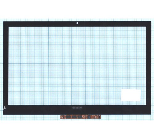 Сенсорное стекло (тачскрин) Sony TCP13G18 V1.0 черное