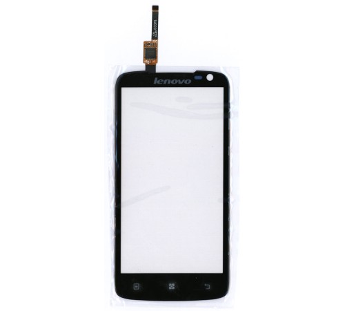 Сенсорное стекло (тачскрин) Lenovo S820 черное