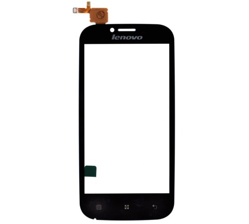 Сенсорное стекло (тачскрин) Lenovo A706 черное
