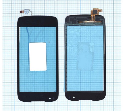 Сенсорное стекло (тачскрин) Fly IQ4405 Quad (EVO Chic 1) черный