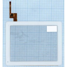 Сенсорное стекло (тачскрин) Texet TM-9740 белое