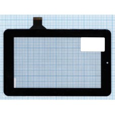 Сенсорное стекло (тачскрин) HLD-PG708S черное
