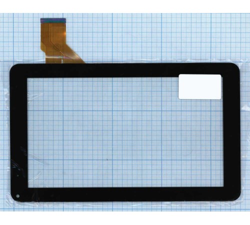 Сенсорное стекло (тачскрин) DH-0901A1-FPC02-02 черное
