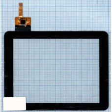 Сенсорное стекло (тачскрин) DPT 300-N3708A-B00_VER1.0 черное