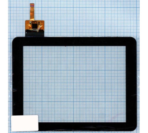 Сенсорное стекло (тачскрин) DPT 300-N3708A-B00_VER1.0 черное