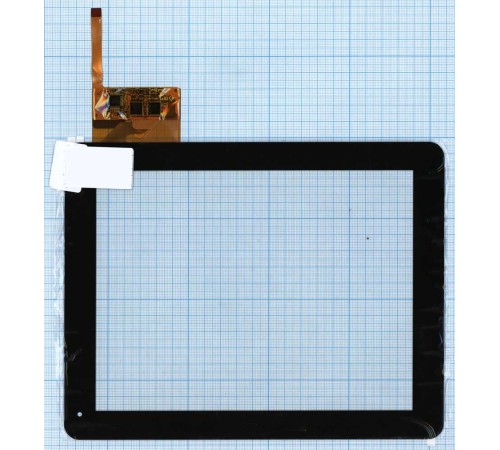 Сенсорное стекло (тачскрин) DPT 300-L3456B-A00_VER1.0 черное