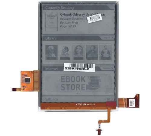 Экран для электронной книги e-ink 6" PVI ED060XH2 + touchscreen
