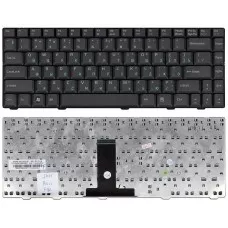 Клавиатура для ноутбука Asus F80 F81 F83 X82 X85 X88 (RU) черная [10065-1]