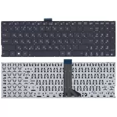 Клавиатура для ноутбука Asus X553, X553M, X553S, X553SA, A555L, F555L, K555L, R554L черная (плоский ENTER) [10228]