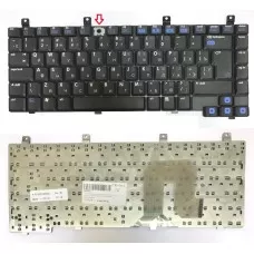 *Кнопка* Клавиатура для ноутбука HP Pavilion DV4000, DV4100, DV4200, DV4300, DV4320, Compaq Presario V4000 (RU) черная [00404-кнопка]